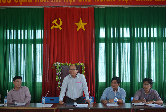Ông Nguyễn Mạnh Hùng -Giám đốc Sở TT&TT phát biểu tại cuộc họp
