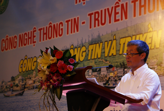 Ông Nguyễn Thành Hưng phát biểu tại hội thảo