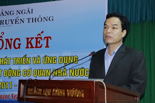 Phó Chủ tịch UBND tỉnh Đặng Ngọc Dũng phát biểu tại Hội nghị