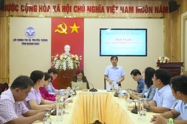 Trung tâm Công nghệ thông tin và Truyền thông triển khai nhiệm vụ năm 2024