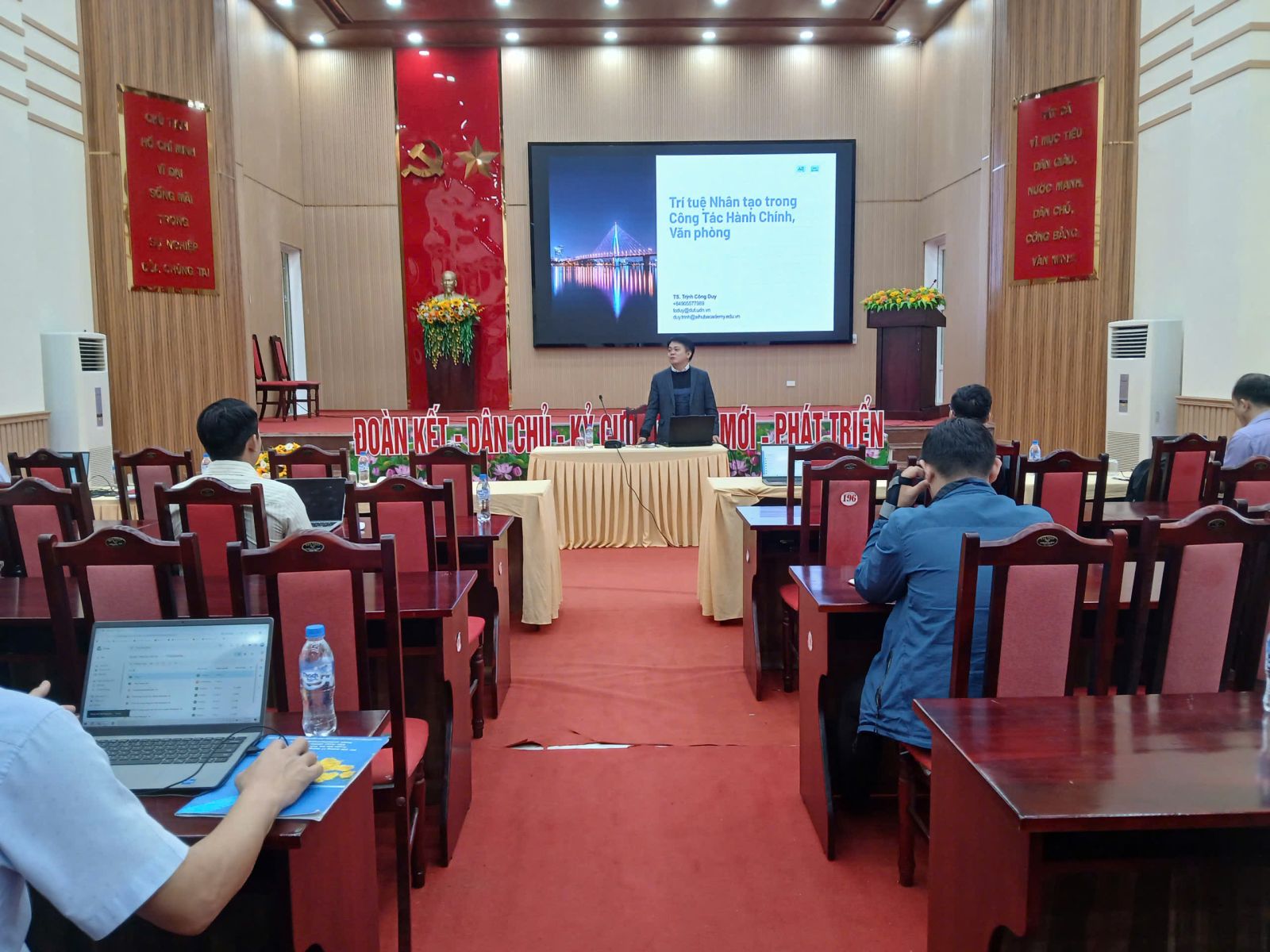 Đưa trí tuệ nhân tạo AI về cơ sở - Đồng hành cùng địa phương nâng cao hiệu quả công vụ