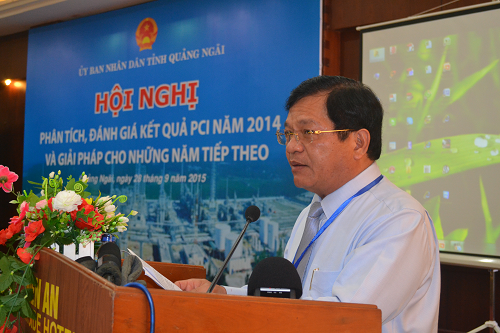 Hội nghị phân tích, đánh giá kết quả PCI năm 2014 và giải pháp cho những năm tiếp theo