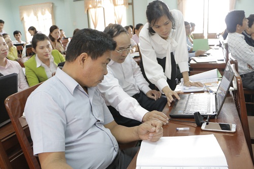 Sơn Tịnh: Tập huấn liên thông eOffice gắn với ứng dụng chữ ký số