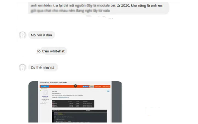 Bkav nói gì trước thông tin log chat nội bộ của công ty bị lộ?