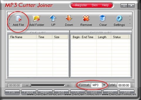 Cắt ghép nhạc dễ dàng với MP3 Cutter Joiner