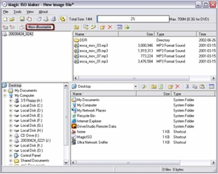 Chọn chương trình xử lý file ảnh đĩa