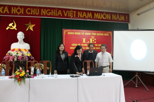 Quyết định thành lập Trang thông tin điện tử Đoàn đại biểu Quốc hội và Hội đồng nhân dân tỉnh.