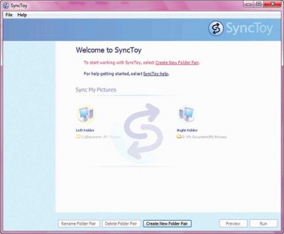 Microsoft synctoy - Công cụ sao lưu dữ liệu miễn phí