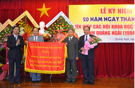 Liên hiệp các Hội Khoa học và kỹ thuật tỉnh Quảng Ngãi tổ chức Lễ kỷ niệm 20 năm ngày thành lập