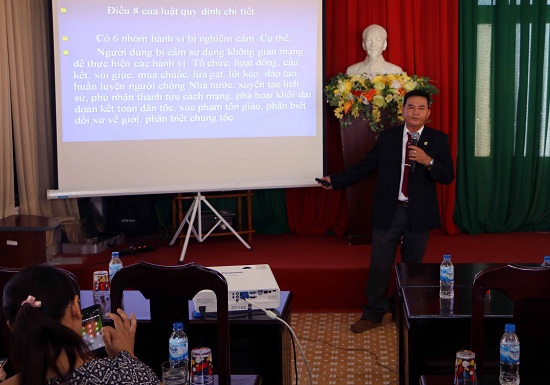 Sở Thông tin và Truyền thông tổ chức ngày pháp luật Việt nam